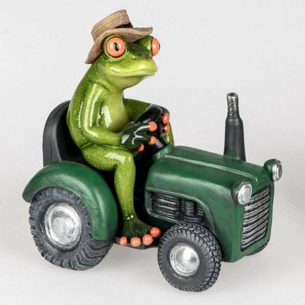 Formano - Frosch mit Traktor und Hut, grün