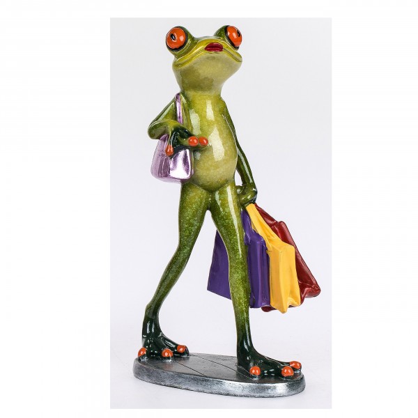 Frosch-Lady, Handtasche