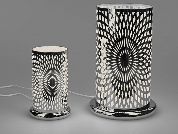 Formano - Touch-Funktion Lampe, Motiv Kreis, 38cm