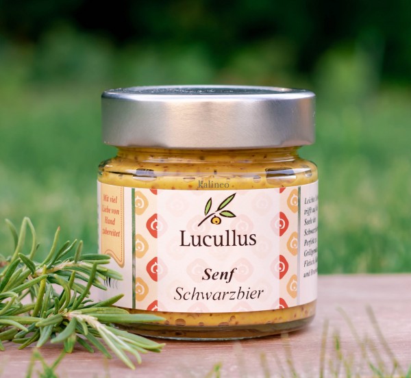 Lucullus - Senf Schwarzbier 115ml